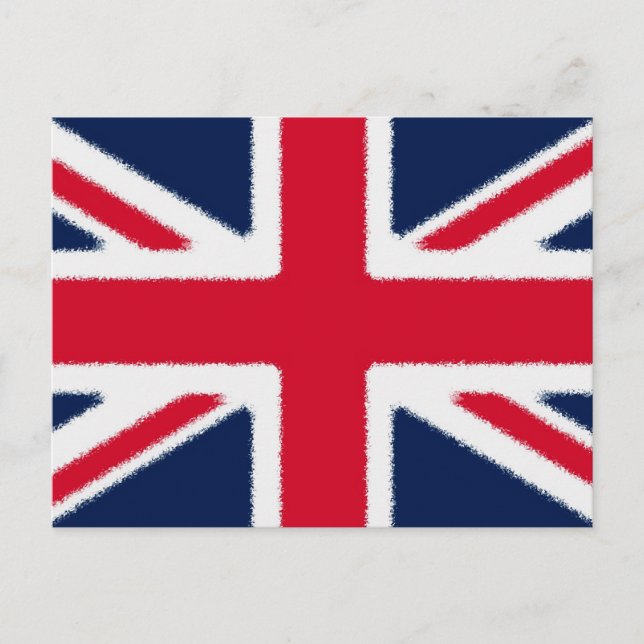 Postal Bandera británica (Anverso)