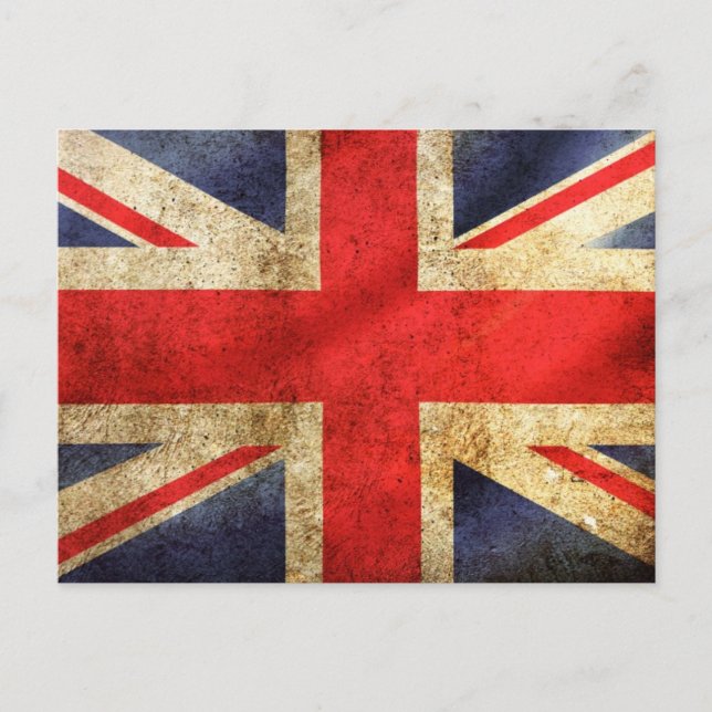 Postal bandera británica (Anverso)