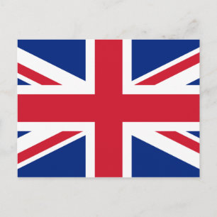 Postal Bandera BRITÁNICA de Reino Unido Union Jack