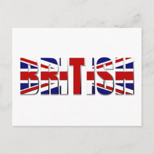 Postal Bandera británica Reino Unido Inglaterra Gales Esc