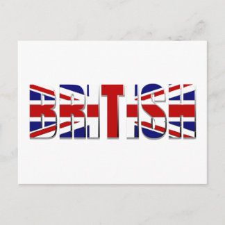 Postal Bandera británica Reino Unido Inglaterra Gales Esc