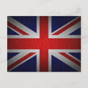 Postal Bandera británica Union Jack