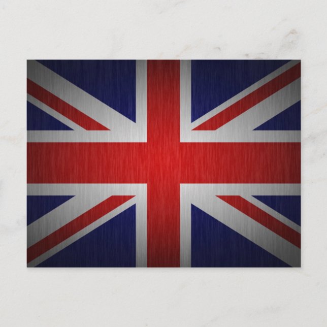 Postal Bandera británica Union Jack (Anverso)