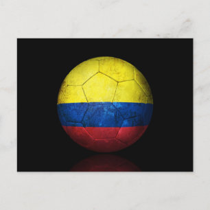 Postal Bandera Colombiana de Fútbol
