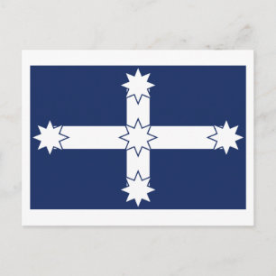 Postal Bandera de acopio de Eureka