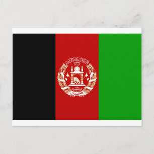 Postal Bandera de Afganistán