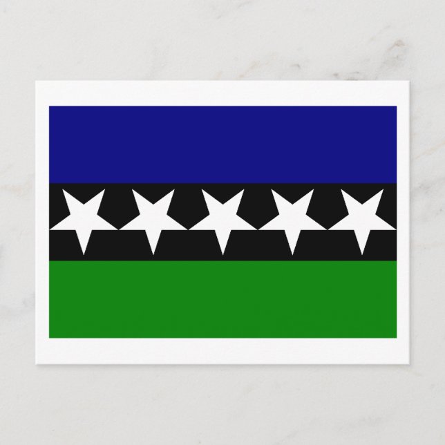 Postal Bandera de Aimeliik (Anverso)