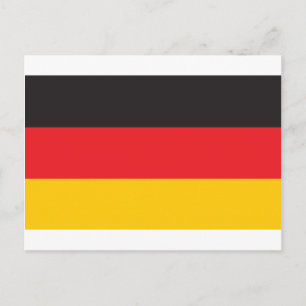 Postal Bandera de Alemania