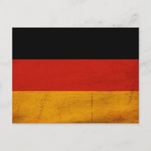 Postal Bandera de Alemania