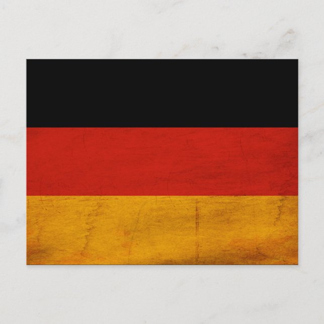 Postal Bandera de Alemania (Anverso)