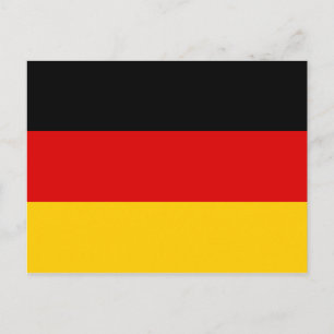 Postal Bandera de Alemania