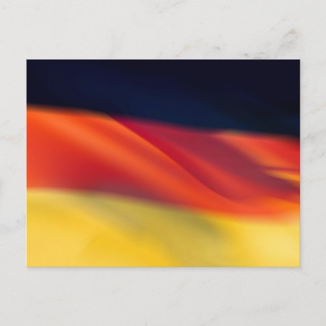 Postal Bandera de Alemania (Anverso)