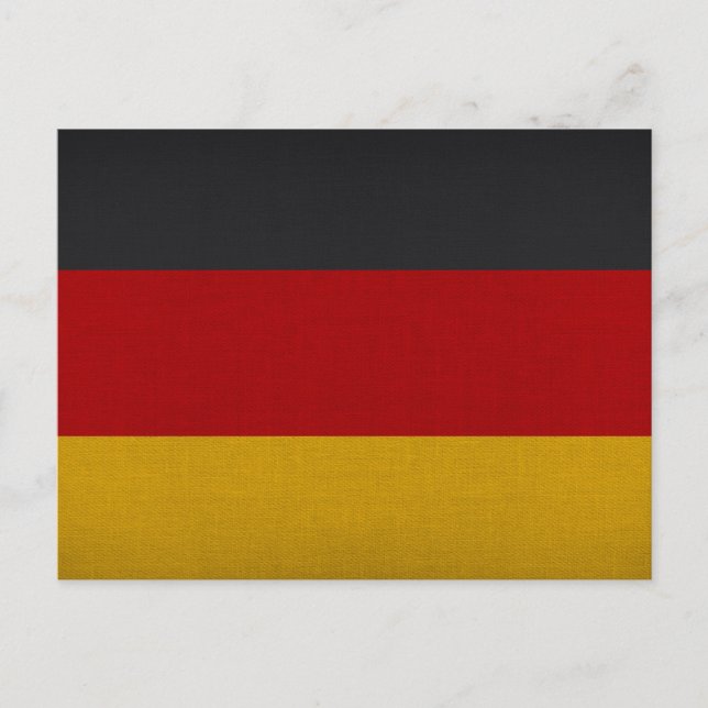 Postal Bandera de Alemania (Anverso)