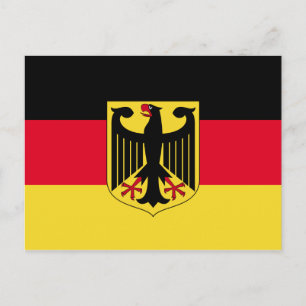 Postal Bandera de Alemania