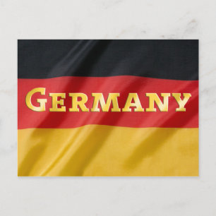 Postal Bandera de Alemania