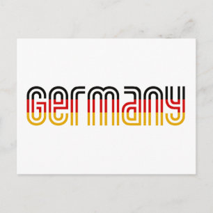 Postal ¡Bandera de Alemania!