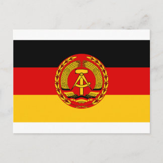 Postal Bandera de Alemania Oriental - Flagge der DDR (GDR