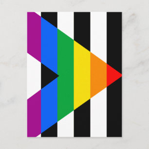 Postal Bandera de aliado LGBTQ+