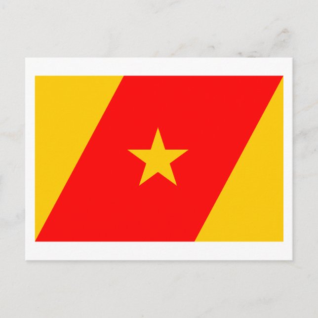 Postal Bandera de Amhara (Anverso)