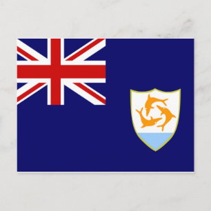Postal Bandera de anguila