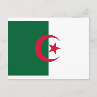Postal Bandera de Argelia