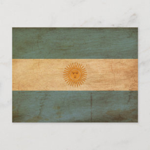 Postal Bandera de Argentina