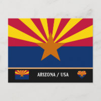 Bandera de Arizona y Estado de Arizona Estados Uni