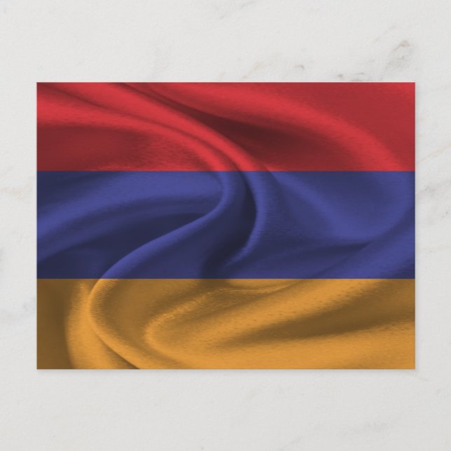 Postal Bandera de Armenia (Anverso)