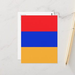 Postal Bandera de Armenia