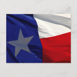 Postal Bandera de Arte Pop de Texas