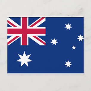 Postal Bandera de Australia