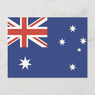 Postal Bandera de Australia