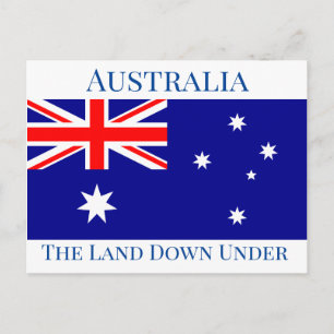 Postal Bandera de Australia