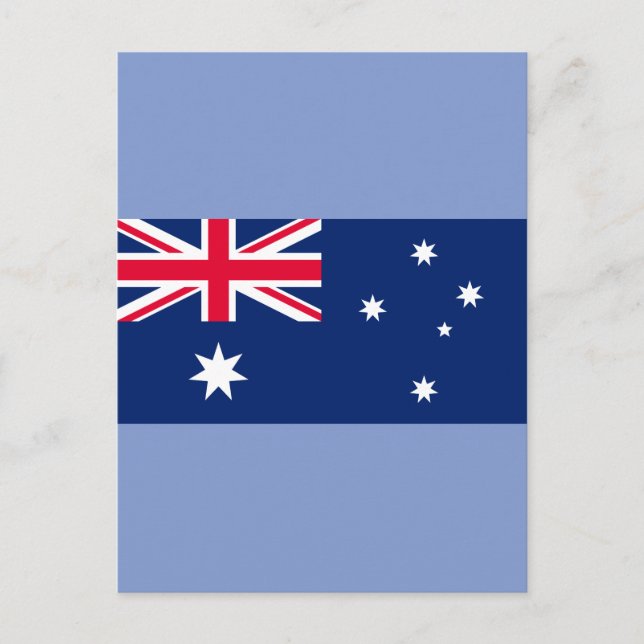 Postal Bandera de Australia (Anverso)