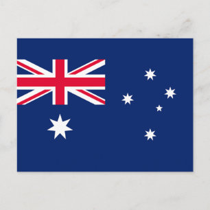 Postal Bandera de Australia