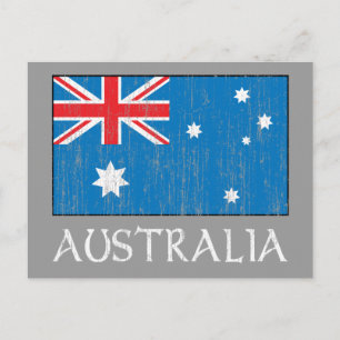 Postal Bandera de Australia
