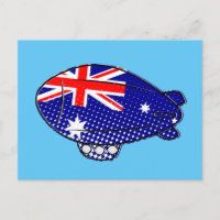 Bandera De Australia Blimp De Globo En Personaliza