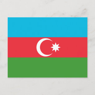 Postal Bandera de Azerbaiyán (Azerbaiyán)