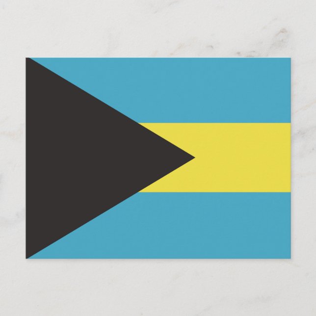 Postal Bandera de Bahamas (Anverso)