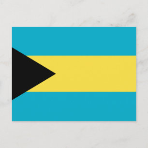 Postal Bandera de Bahamas