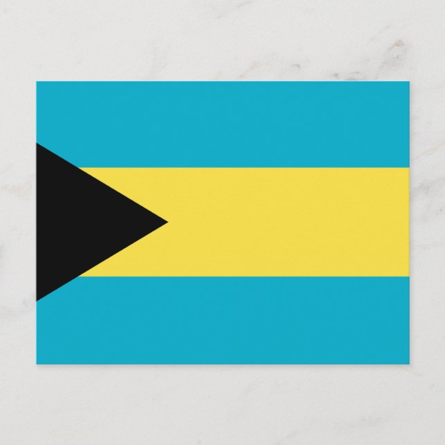 Postal Bandera de Bahamas (Anverso)