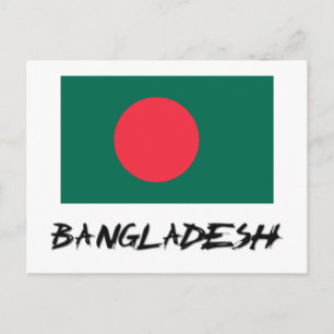 Postal Bandera de Bangladesh