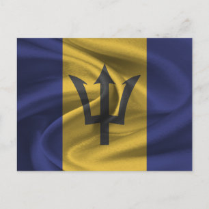 Postal Bandera de Barbados