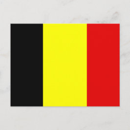 Postal Bandera de Bélgica