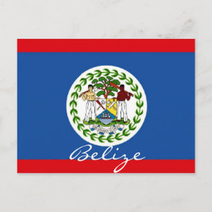 Postal Bandera de Belice