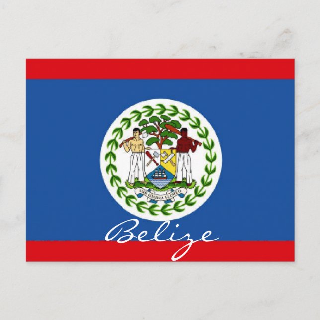 Postal Bandera de Belice (Anverso)