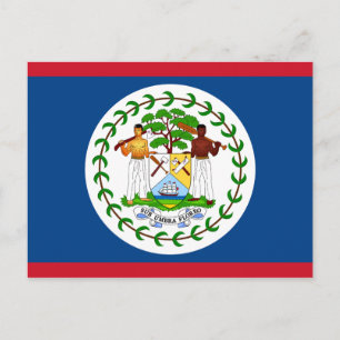 Postal Bandera de Belice