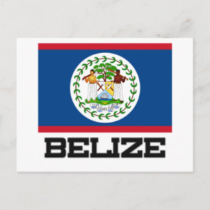 Postal Bandera de Belice