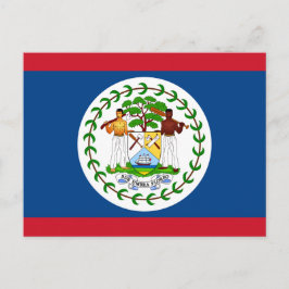 Postal Bandera de Belice, Bandera de Belice