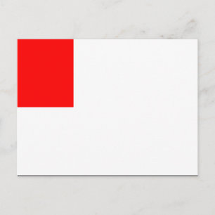 Postal Bandera de Bilbao